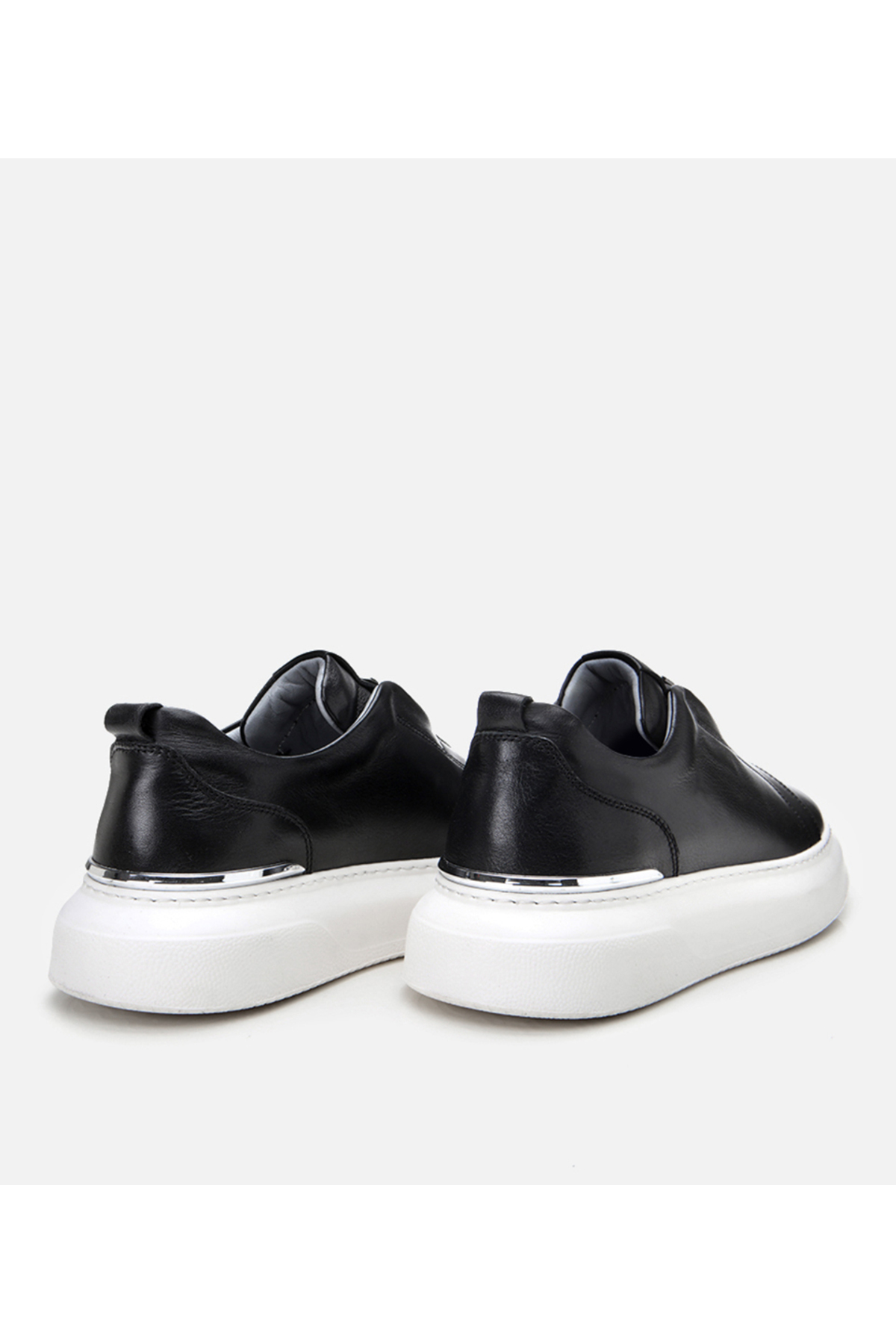Hotiç  Hakiki Deri Siyah Erkek Günlük Ayakkabı - Görsel 6