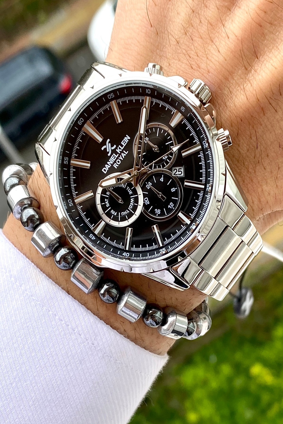 Daniel Klein  Paslanmaz Çelik Kordon Erkek Kol Saati+3 Atm Su Geçirmez 2 Yıl Garantili