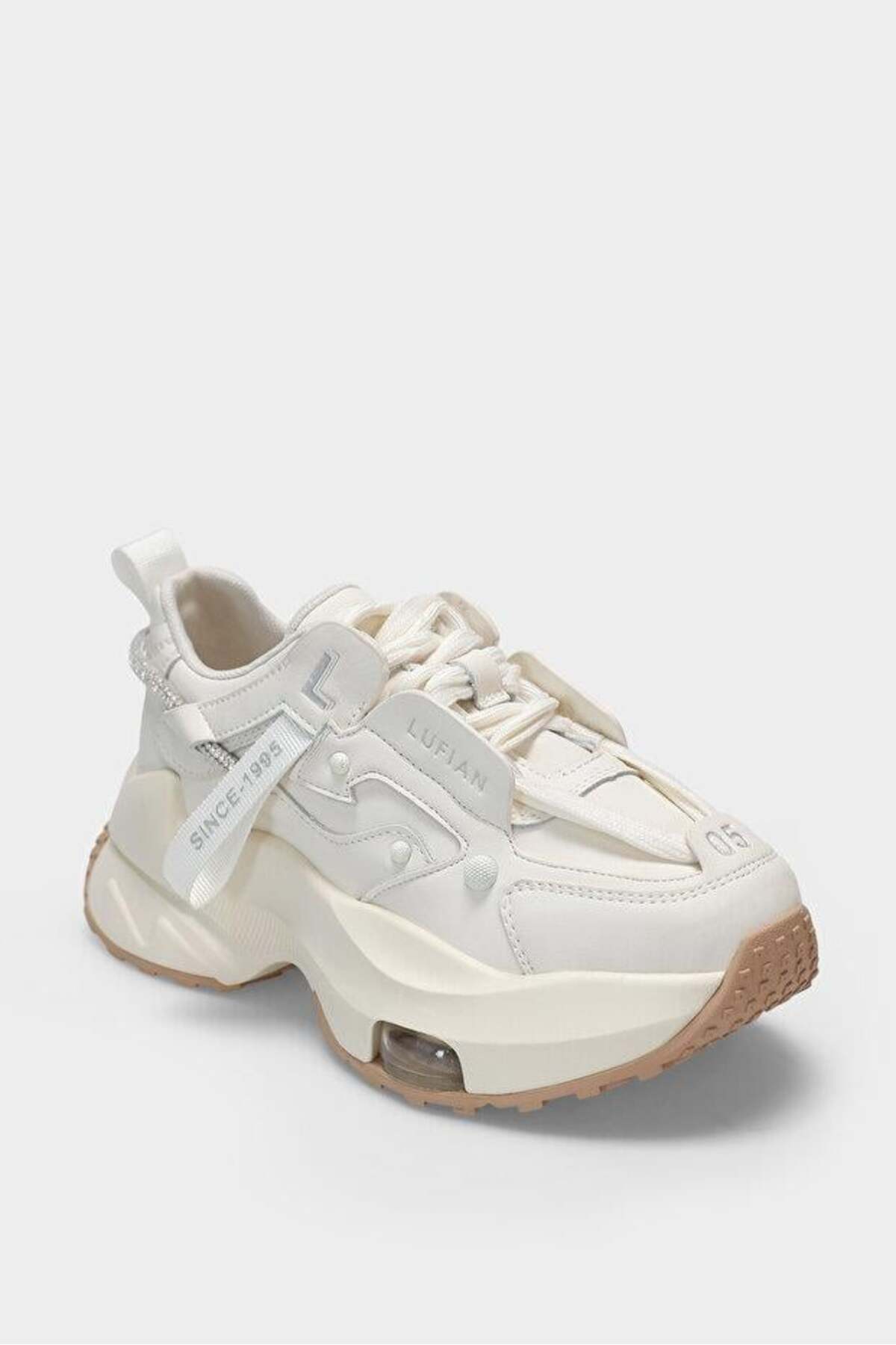 Lufian  Stormy Kadın Sneaker Ayakkabı Beyaz - Görsel 5