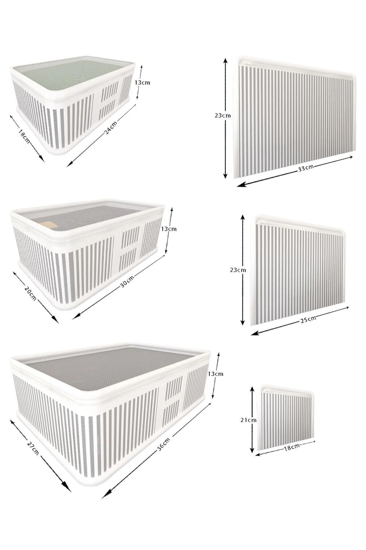 Özlem Toys Baby Doğum/Hastane Çıkış Çantası Fileli 6 Parça fotoğrafı 6 (önizleme)
