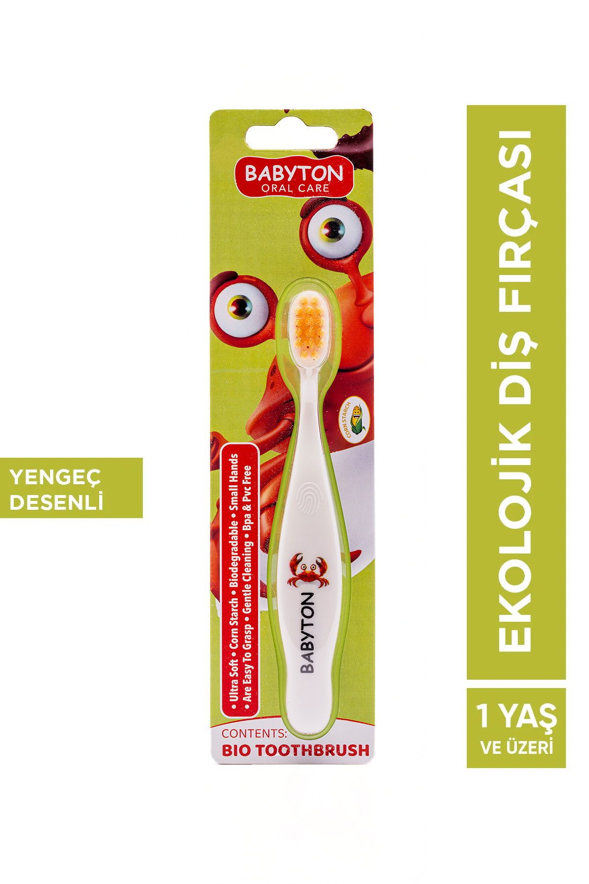 BABYTON Ekolojik Diş Fırçası Yengeç - Fiyatı, Yorumları