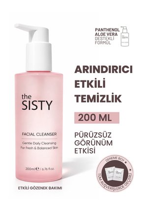 the SISTY Gözenek Arındırıcı Yüz Yıkama Jeli | Panthenol & Aloe Vera 200 ml