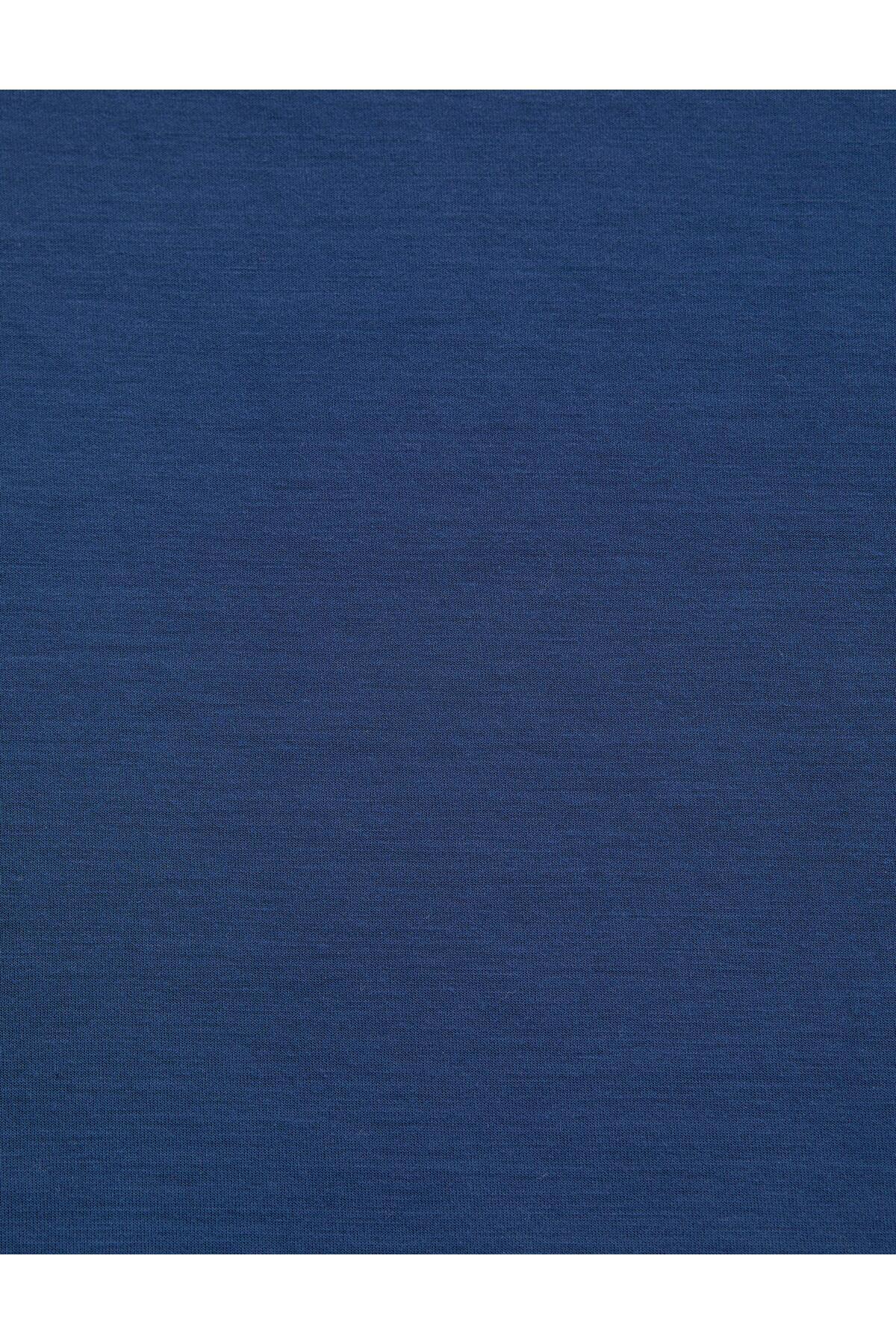 Pierre Cardin  Lacivert Regular Fit Modal Kumaş Sweatshirt 50308116-VR033 - Görsel 7