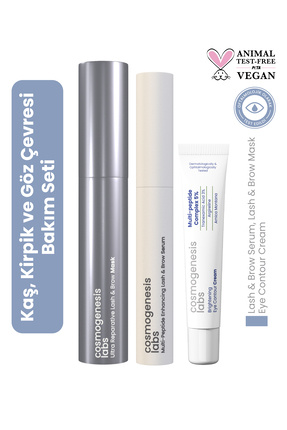 Cosmogenesis Labs Kaş, Kirpik ve Göz Çevresi Bakım Seti Vegan