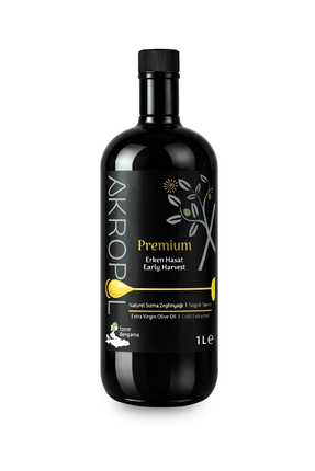 Akropol Erken Hasat Soğuk Sıkım Zeytinyağı - İçimlik 1 LT - [ Pestisit İçerme...