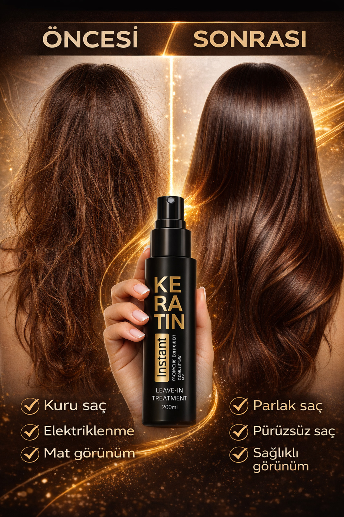 کرم ترمیم کننده فوری کراتین - بدون نیاز به آبکشی - درخشندگی و نرمی شدید 125 میلی لیتر — cream01 — تصویر 5 از 6