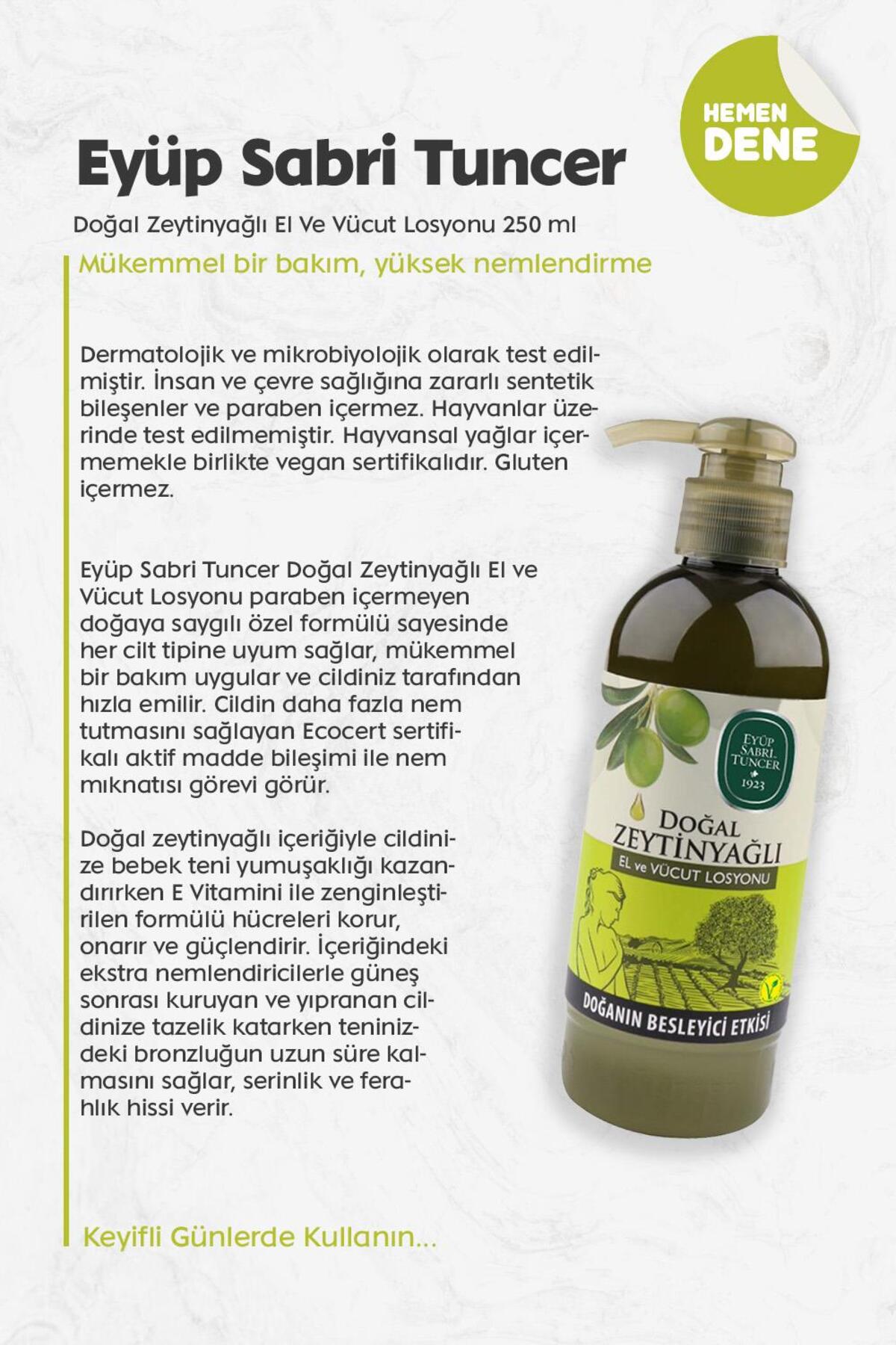 Doğal Zeytinyağlı El Ve Vücut Losyonu 250 ml — dvc-5010377 — تصویر 2 از 2
