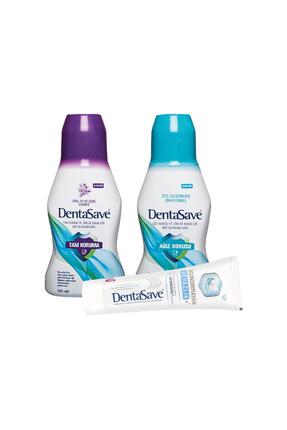 Dentasave Ağız Çalkalama Suyu Ağız Kokusu Çinko Formül ve Cistus Çiçeği 300 ml