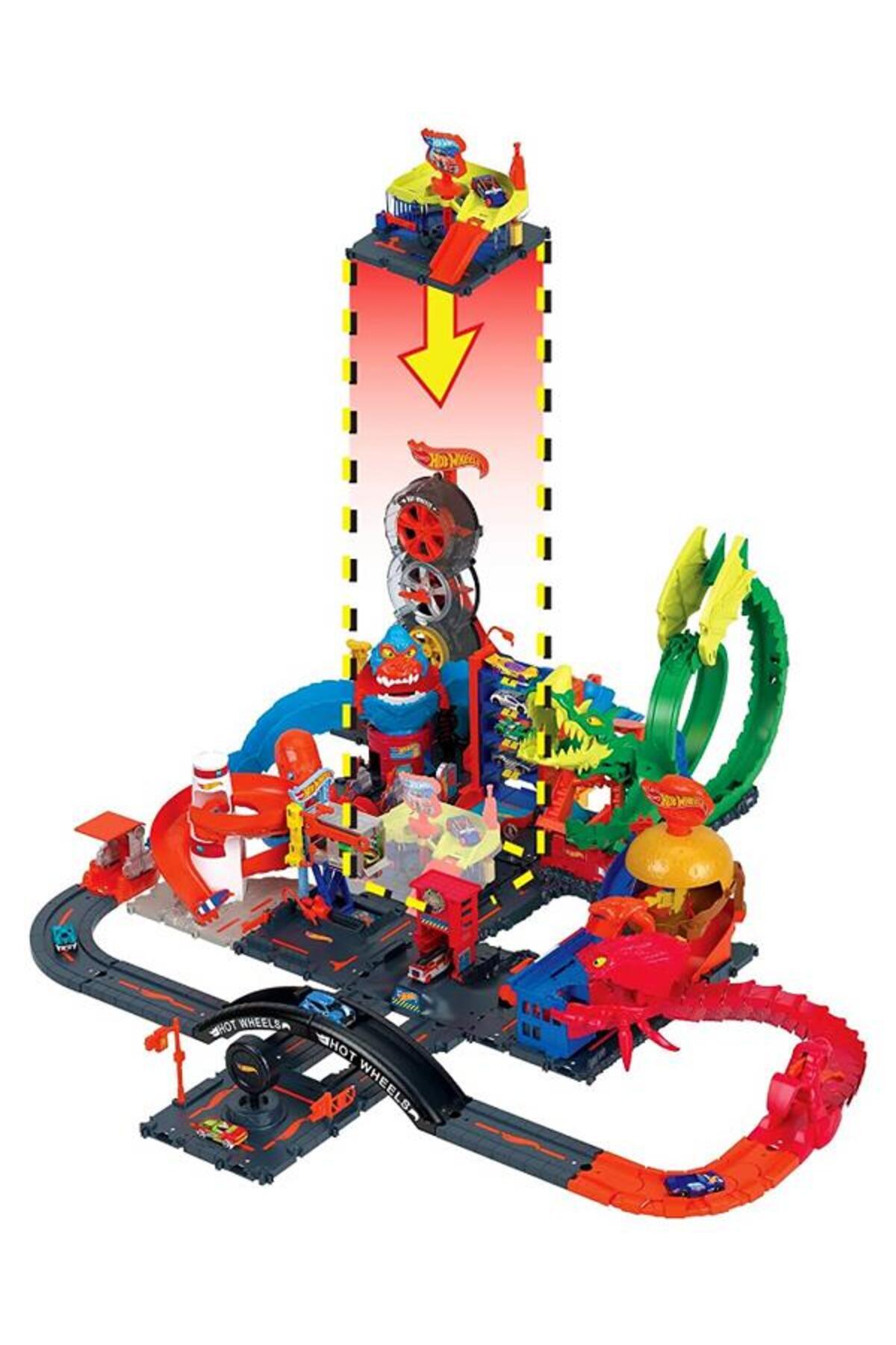 HOT WHEELS Şehir Hayatı Serisi Araba Yıkama İstasyonu HDR27 fotoğrafı 5 (önizleme)