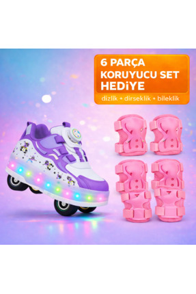 sepona PATENLi AYAKKABI PATENLİ IŞIKLI SPOR AYAKKABI KAYKAY