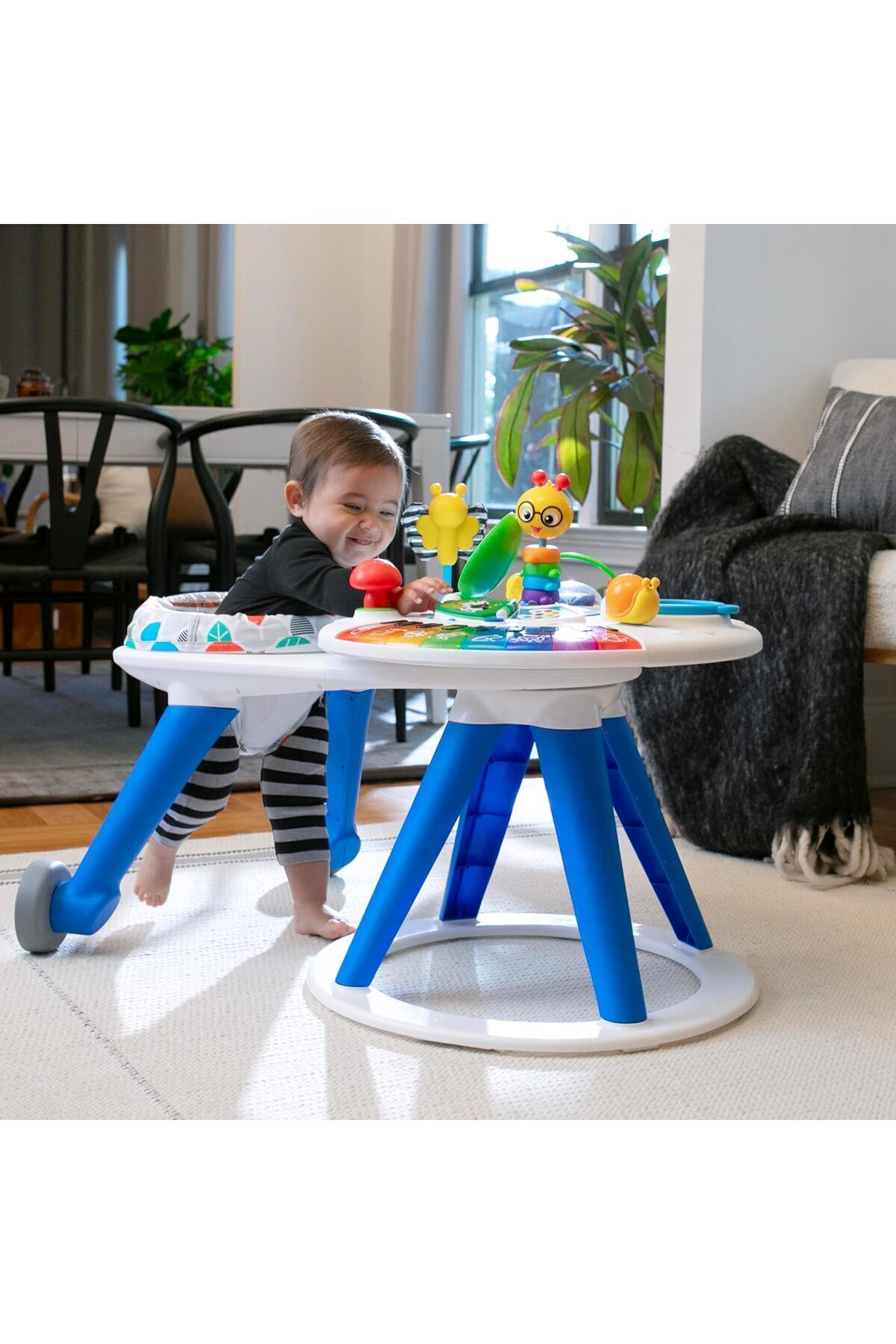 Genel Markalar Baby Einstein Around We Grow 4'ü 1 Arada Yürüteç, Keşif Aktivite Merkezi ve Masası fotoğrafı 3 (önizleme)