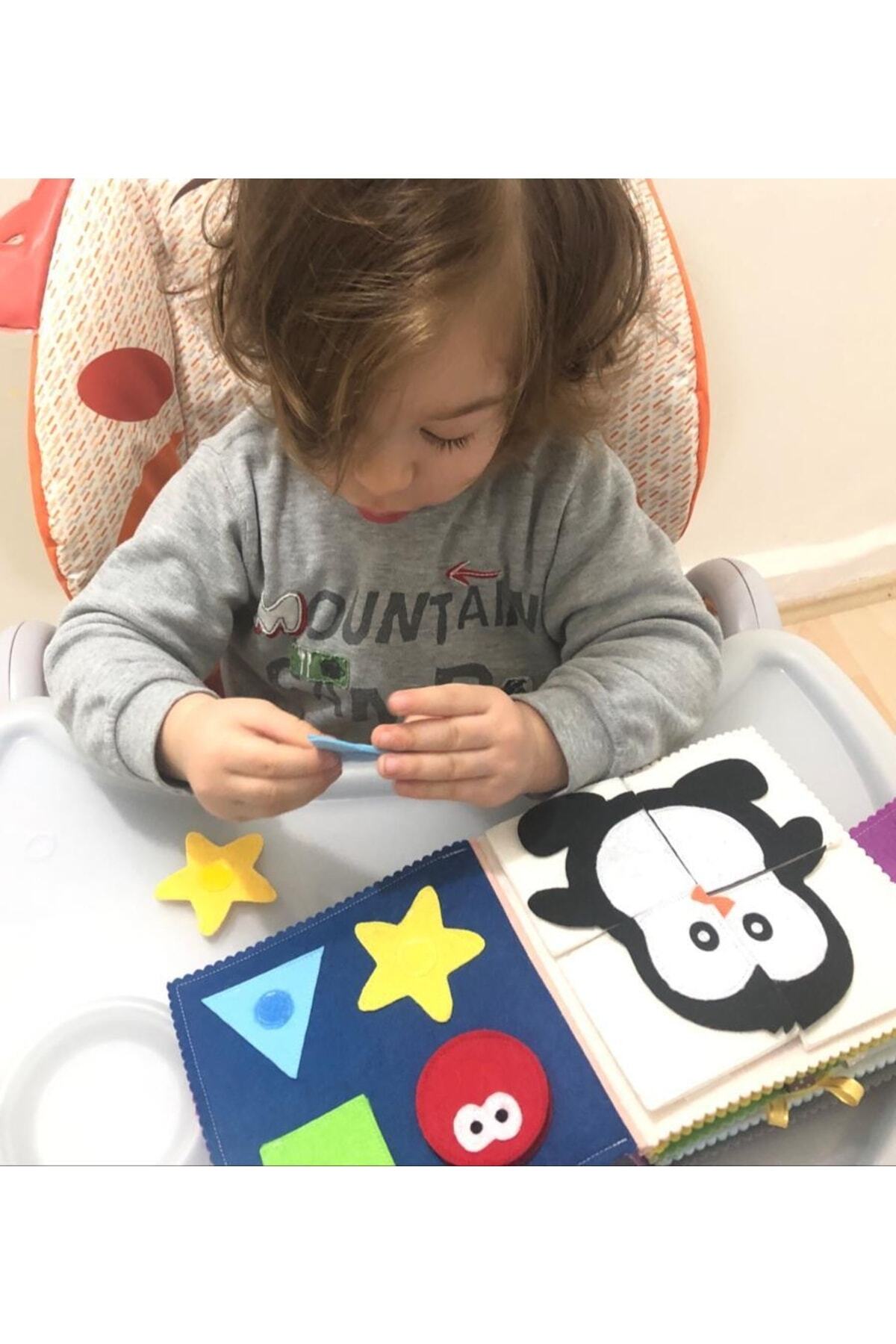 BEBİSBOOK 1-2 Yaş Montessori Eğitim Aktivite Kitabı Bebek Kitabı Güneş Tasarım fotoğrafı 2 (önizleme)