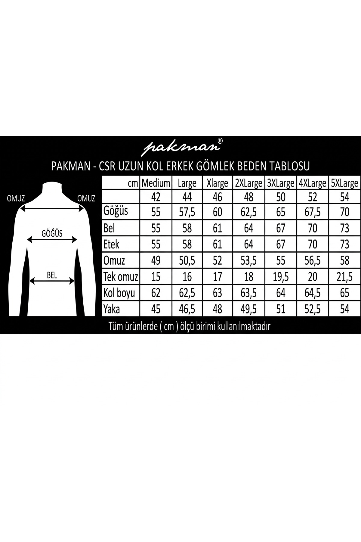 Kanada Slim Fit-Uzun Kol-Gizli Kanun-Klasik Yaka-Duble Manşet Kol Düğmeli Cesur GÖMLEK — سفید CKYDM — تصویر 2 از 4