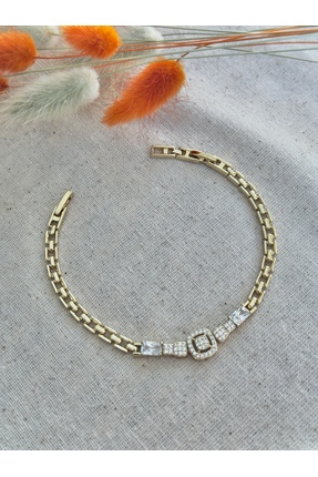 Snartun Xuping Jewelry Gold Taş Detaylı Paslanmaz Çelik Kadın Bileklik I Özel...