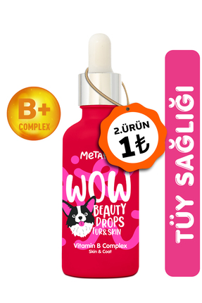 Metapet Tüy Döken Köpeklere - Biotin Sağlığı Damlası, Dökülmesi Engelleyici Ö...