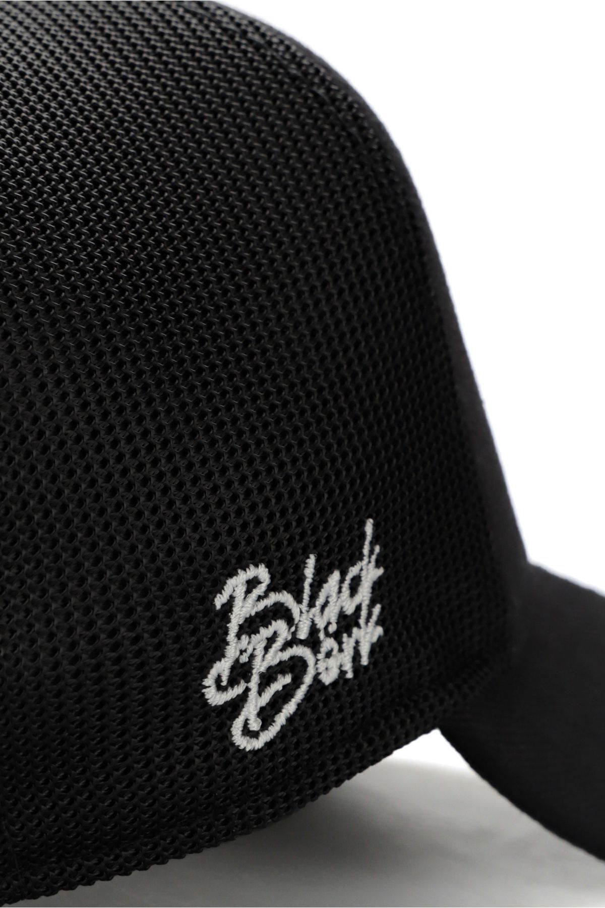 BlackBörk  Aslan Logolu Siyah Trucker Şapka - Görsel 4