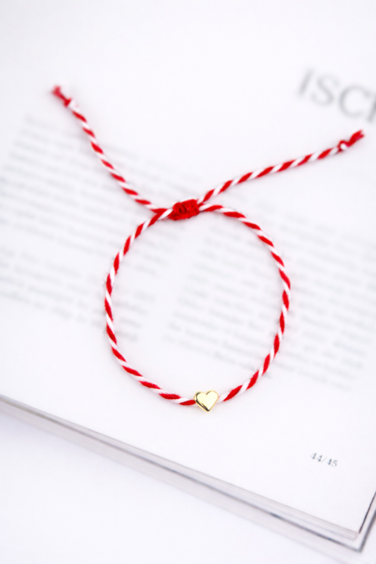 Ka-015Marteniçka Bracelet - Heart - Gold Plated
