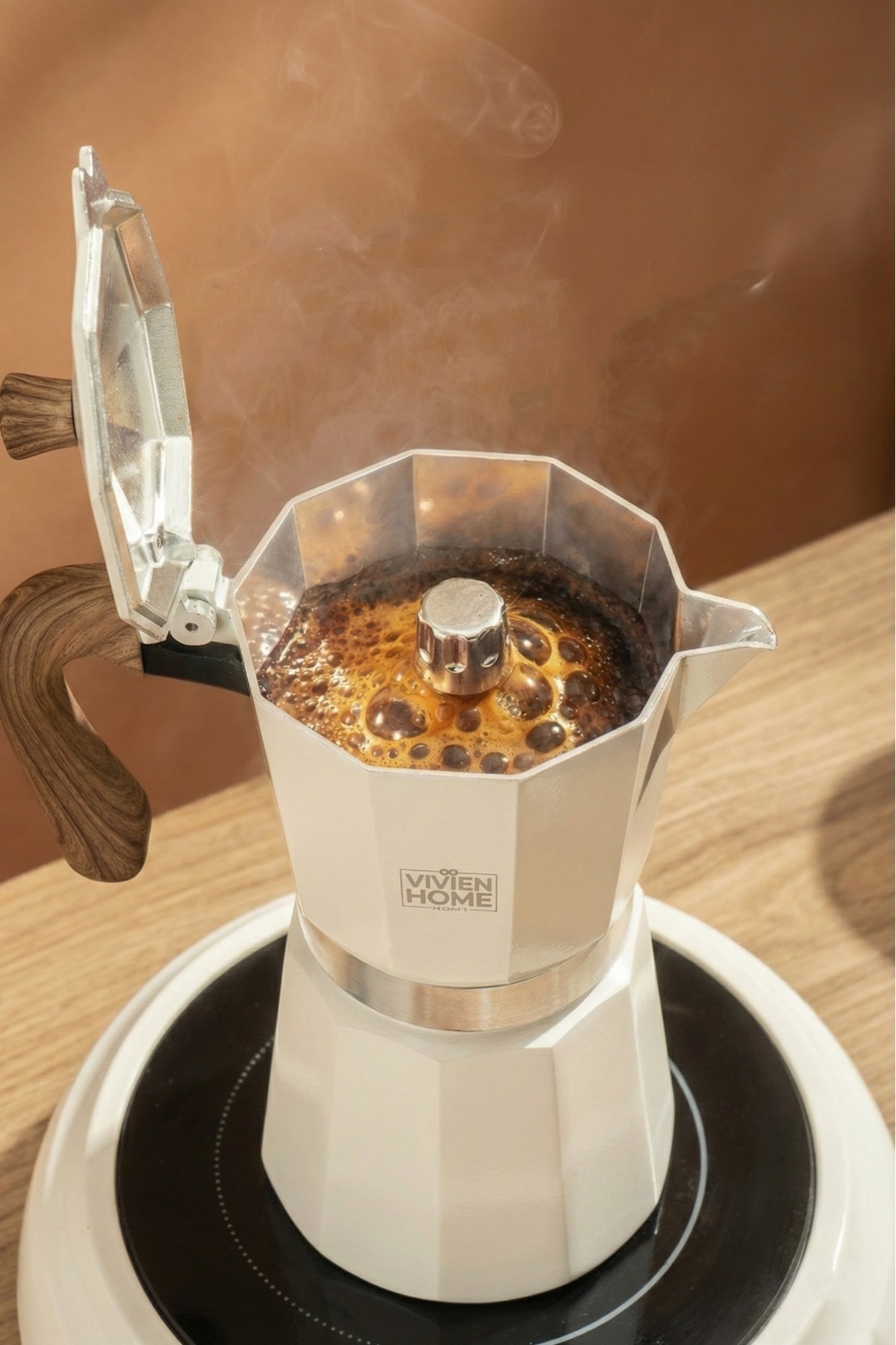 Vivien Home Mokapot 6-cup Coffeehutt Bigg Coffee Kahve Demleme