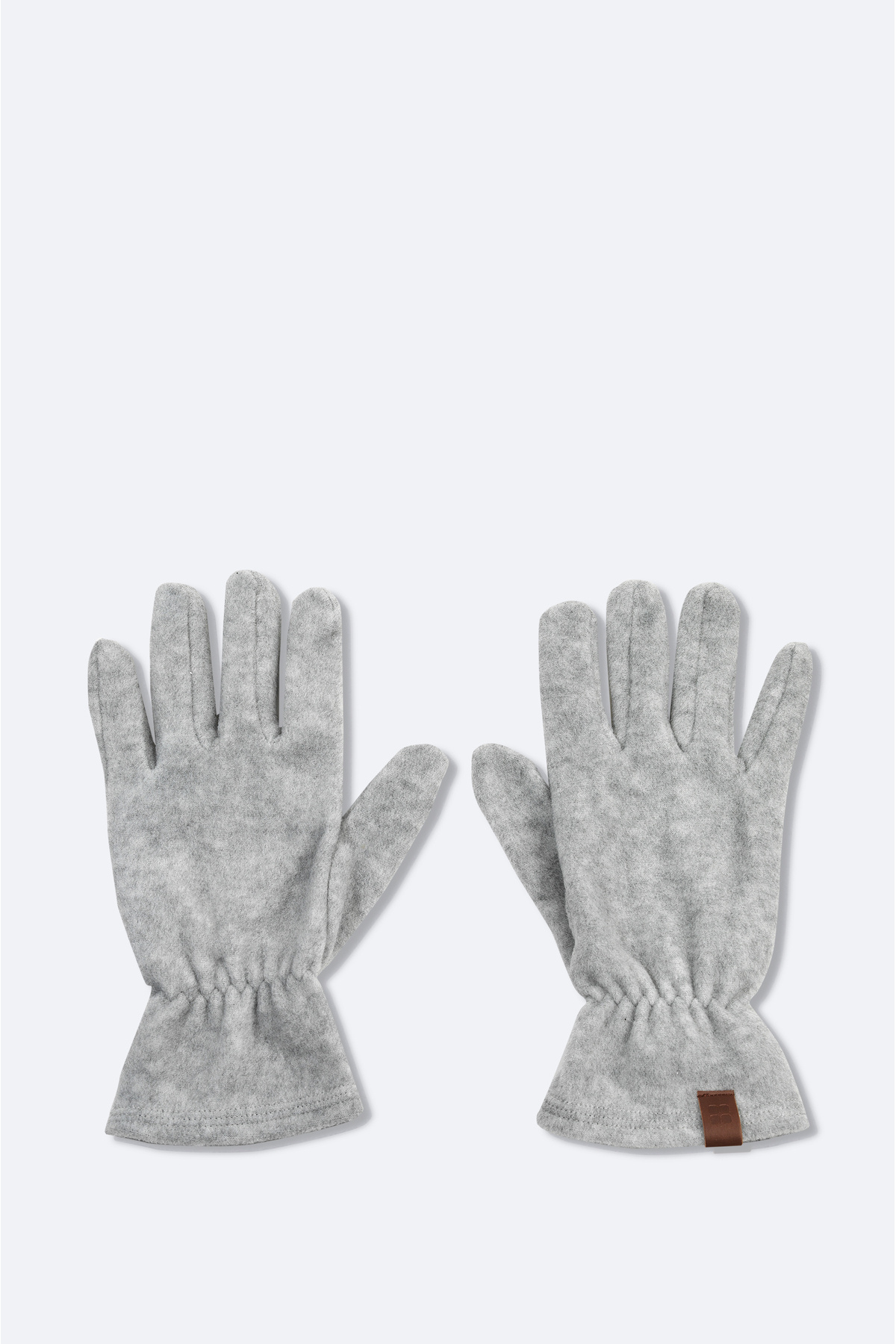 Avva  Erkek Gri Polar Basic Boyunluk Bere ve Eldiven Seti B009250 - Görsel 4