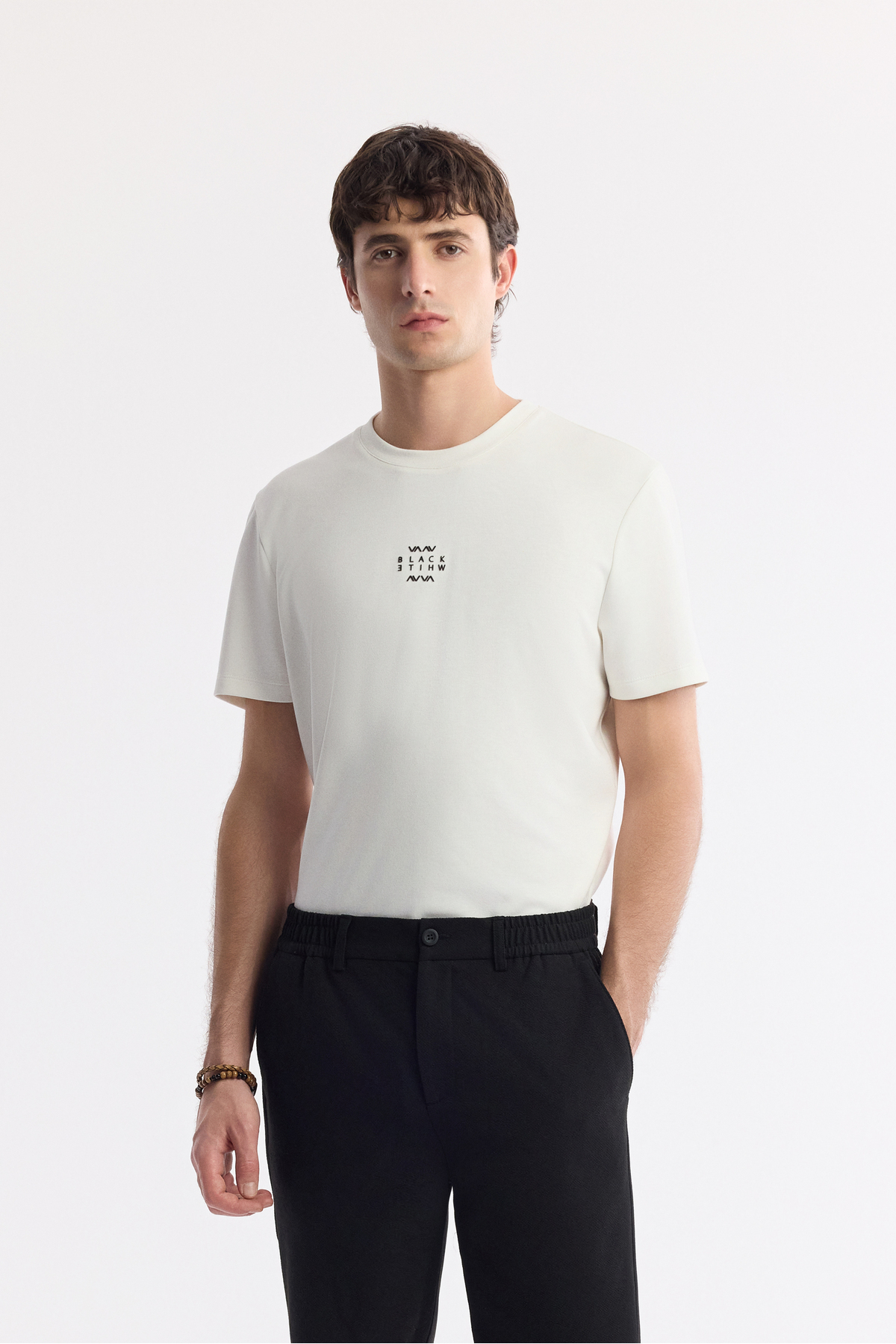 Avva  Erkek Siyah Yanı Lastikli Gofreli Bi-Stretch Slim Fit Chino Şort A51Y3730 - Görsel 7