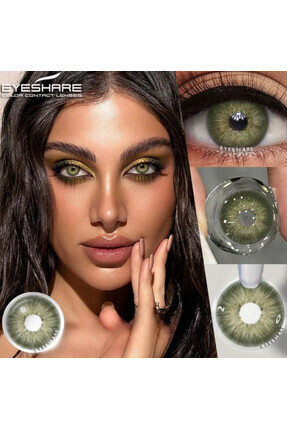 dermasuction Derma premium P.Green 1 Yıllık 12 Ay Kullanım Süreli Göz Lensi