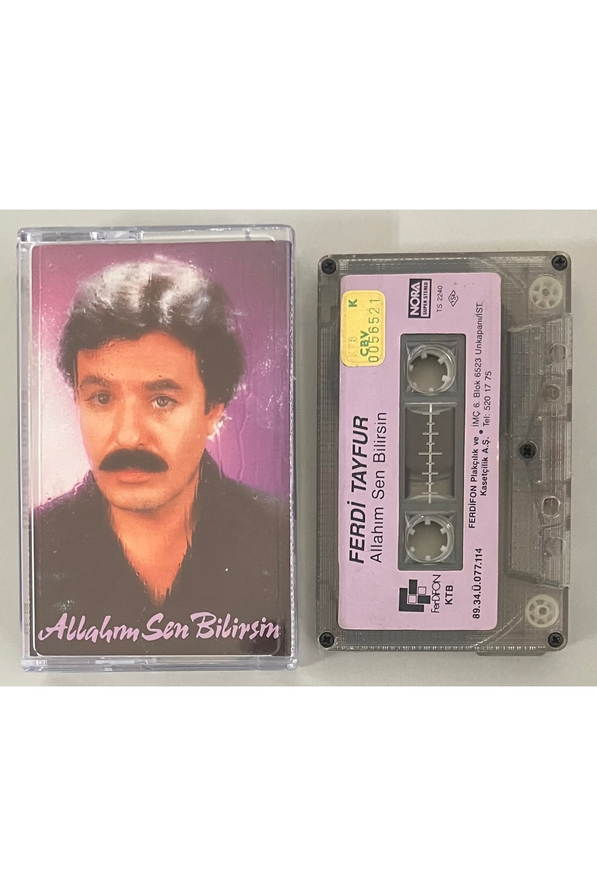 Genel Markalar Ferdi Tayfur Allahım Sen Bilirsin Kaset (ORJİNAL