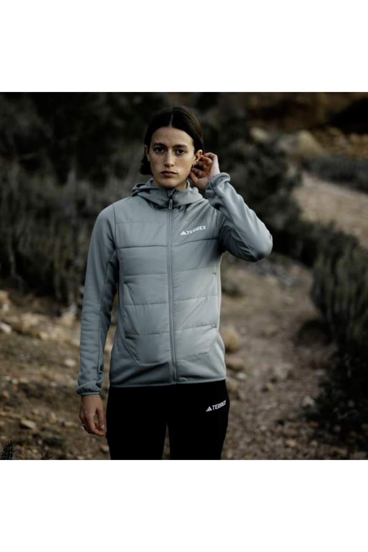 adidas Kadın Mont W MULTI HYB JKT IM8105 görsel 5