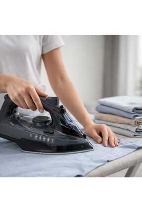 Microstar Seramik Tabanlı Buharlı 2600W Damlama Önleme Sistemli Buharlı Ütü