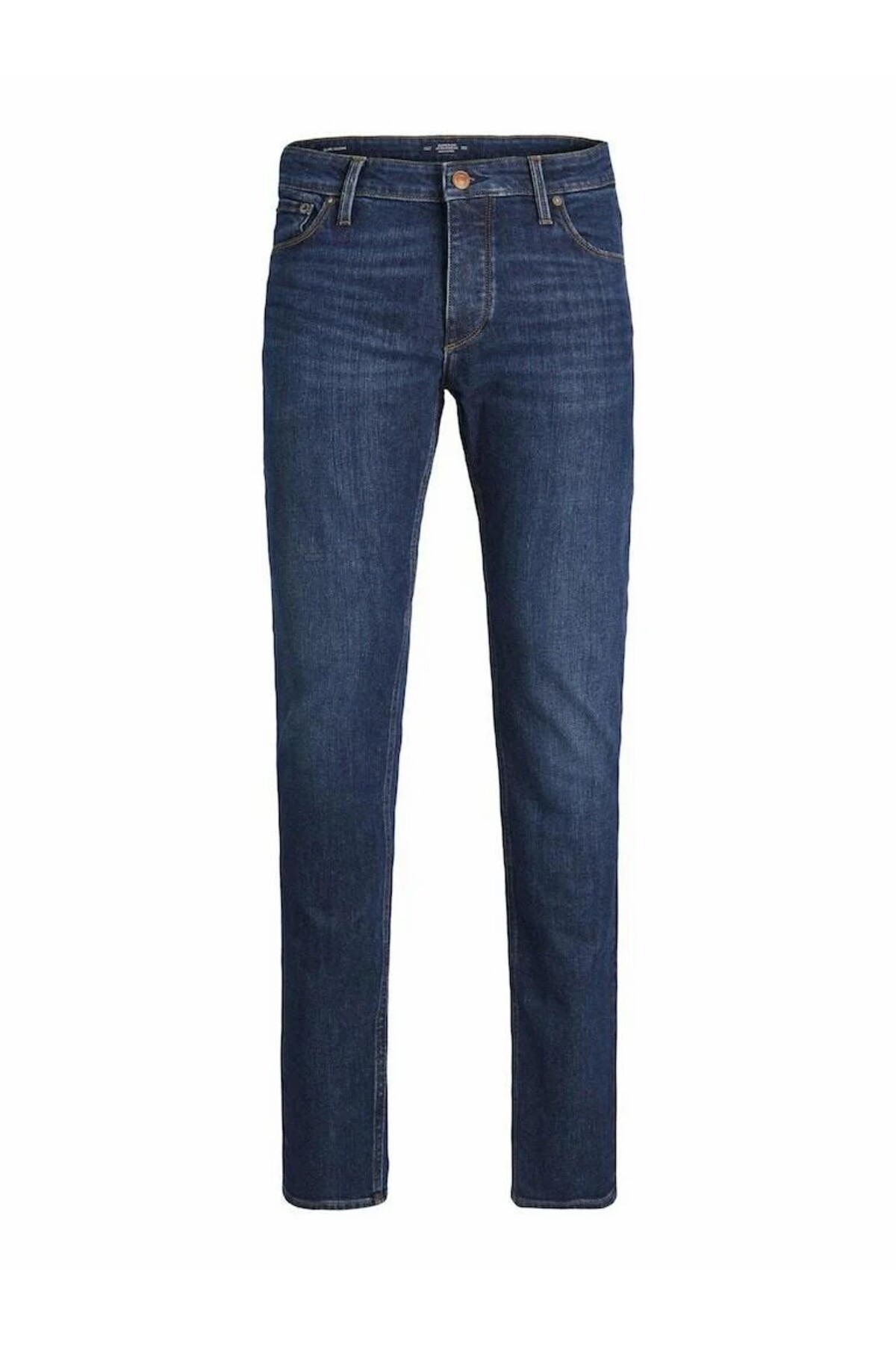 مردانه آبی Jjiglenn Jjevan Am 577 Noos Lid Jean 12229141-Bluedenim جک اند جونز شلوار جین Jack & Jones