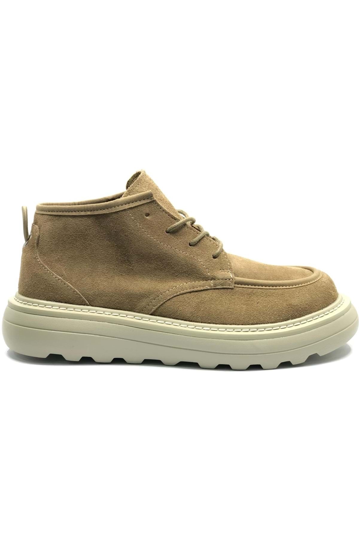 Lufian 112230246 Wıllıam Casual Erkek Deri Bot BEJ görsel 3