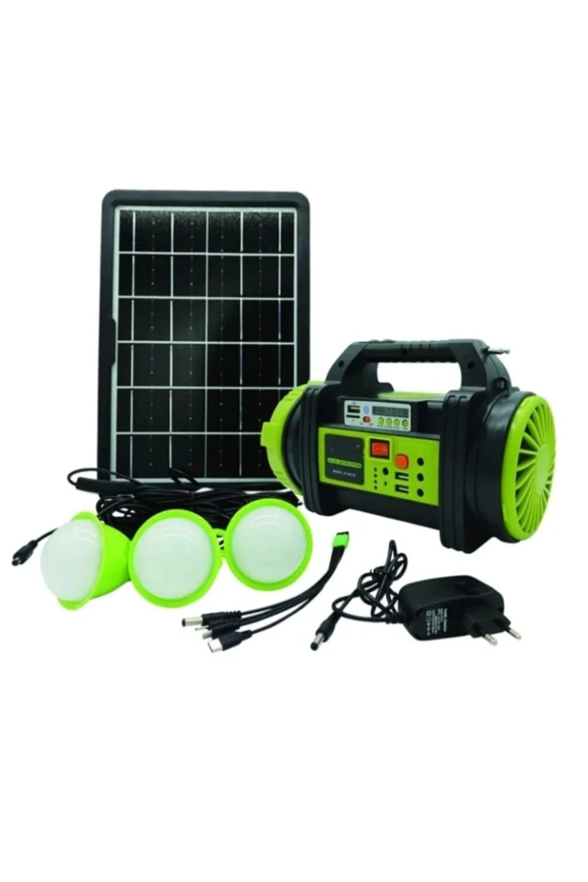 wison ws-5683 Şarzli 30w Solar Şarzli Ev aydinlatma Seti Radyo vr