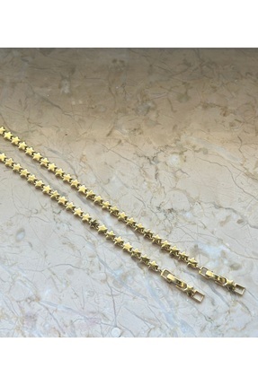 ELOA AKSESUAR Minik yıldız detaylı 14k kadın bileklik