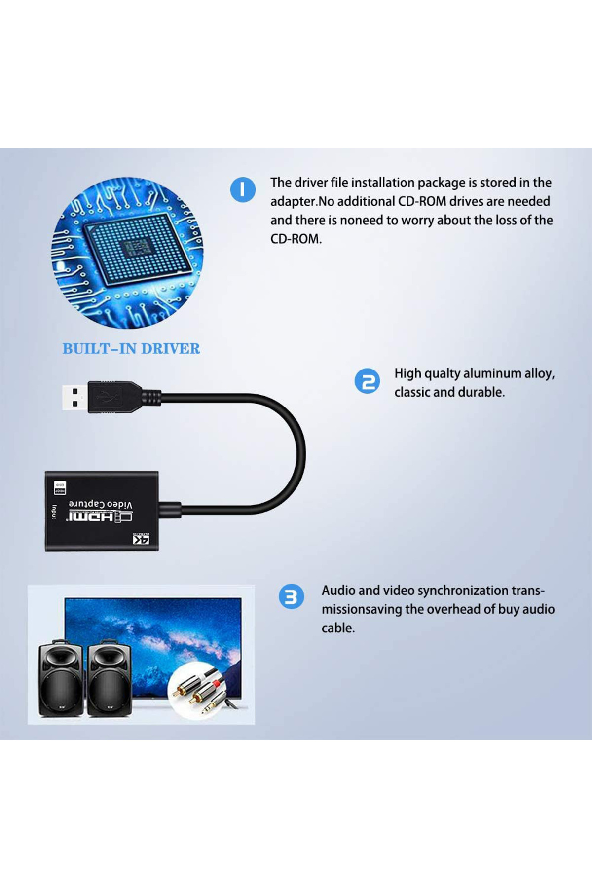 call # gari/5670000000〜OUT TAKE〜 XTRIKE ME HDMI to USB 3.0 Video Capture Card - Dahili Sürücülü Tak