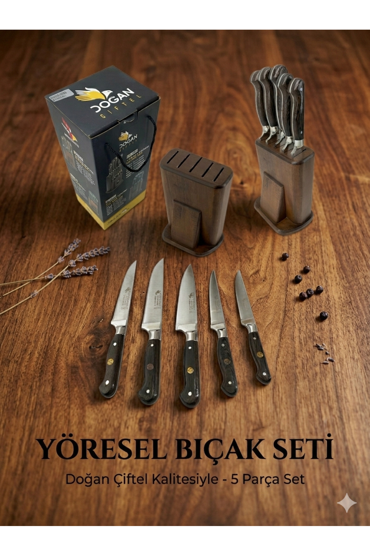 5 Parça Yöresel Mutfak Seti