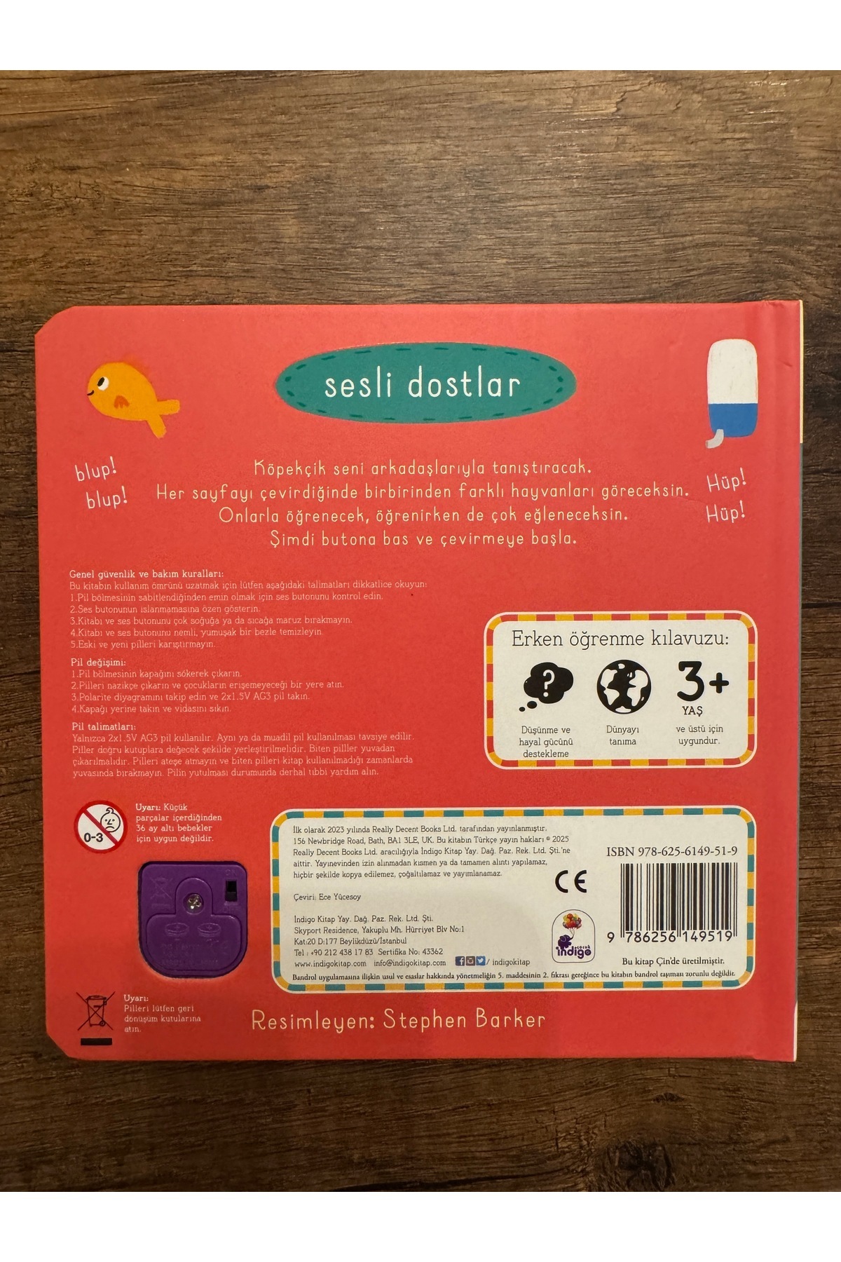 İndigo Kitap İndigo Çocuk Sesli Dostlar – Evcil Hayvanlar (Sesli Kitap) / Kolektif / İndigo Çocuk fotoğrafı 2 (önizleme)