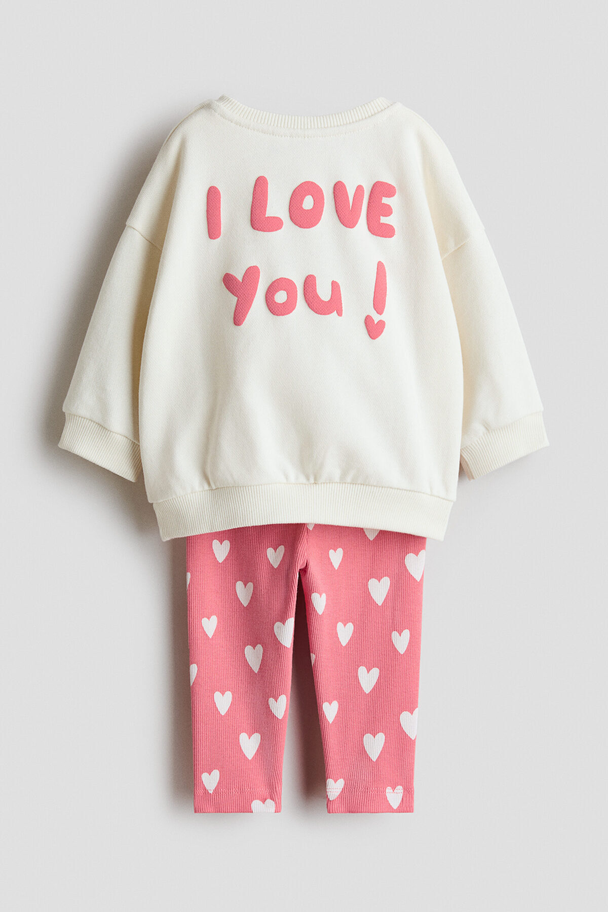 H&M Sweatshirt ve Tayt İçeren 2 Parçalı Set fotoğrafı 2 (önizleme)