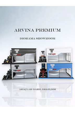 Arvina Atelier Tofaş Büyük Showroom | Premium 3D Koleksiyon Garajı | Parlak L...
