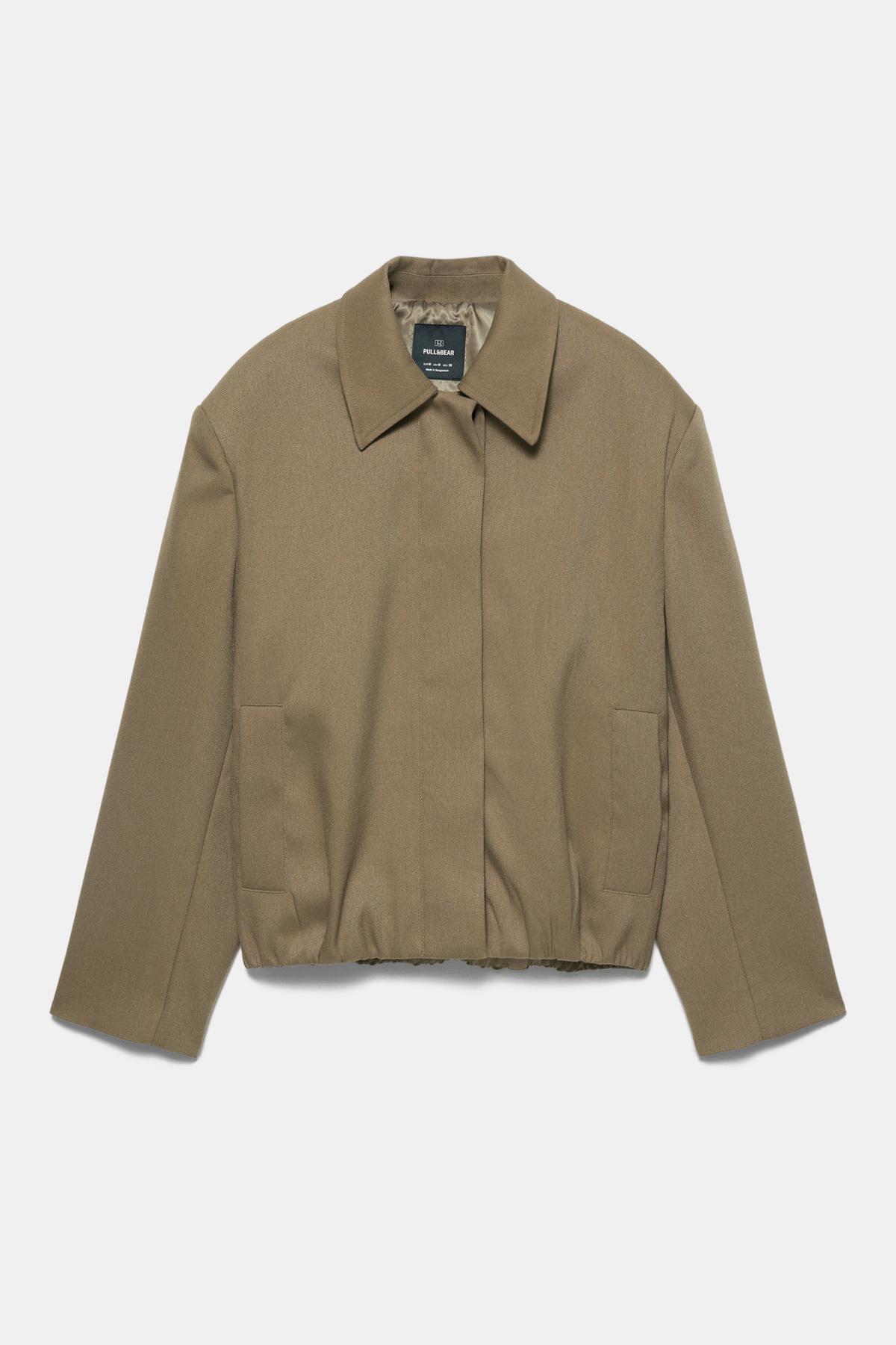 Pull & Bear  Balon kesim tailored fit ceket - Görsel 7