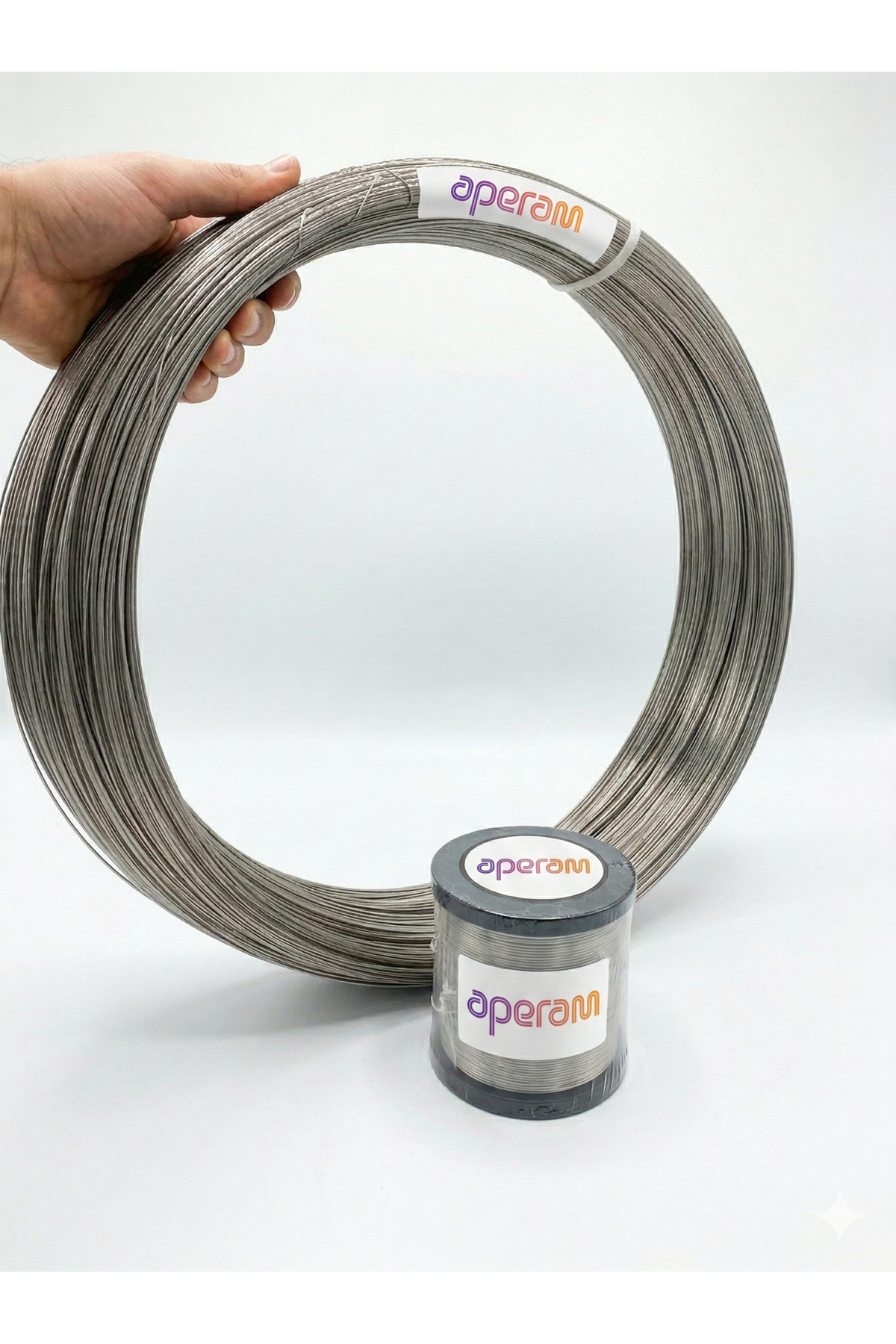 Material Rescal Aperam Rescal 1300 Derece Seramik Fırın Rezistans Teli - 2.0 mm ...