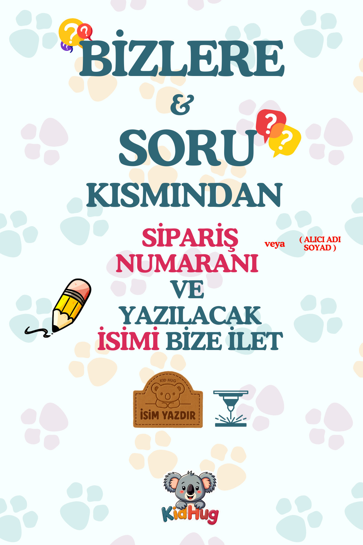 KidHug  [İSİM YAZDIR] Köpek Baskılı Peluş Çocuk Çanta Çocuk Sırt Çantası 0+ Yaş - Görsel 2