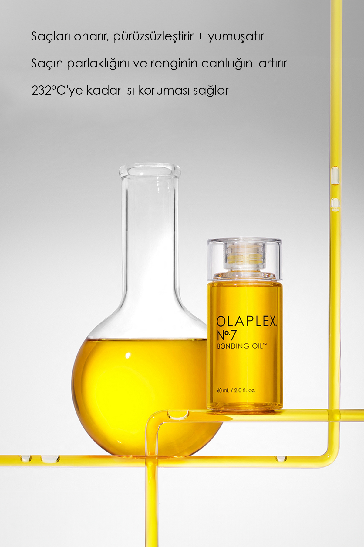 No.7 Bonding Oil - Bağ Güçlendirici Saç Bakım Yağı -60 ml — 20146832 — تصویر 7 از 8