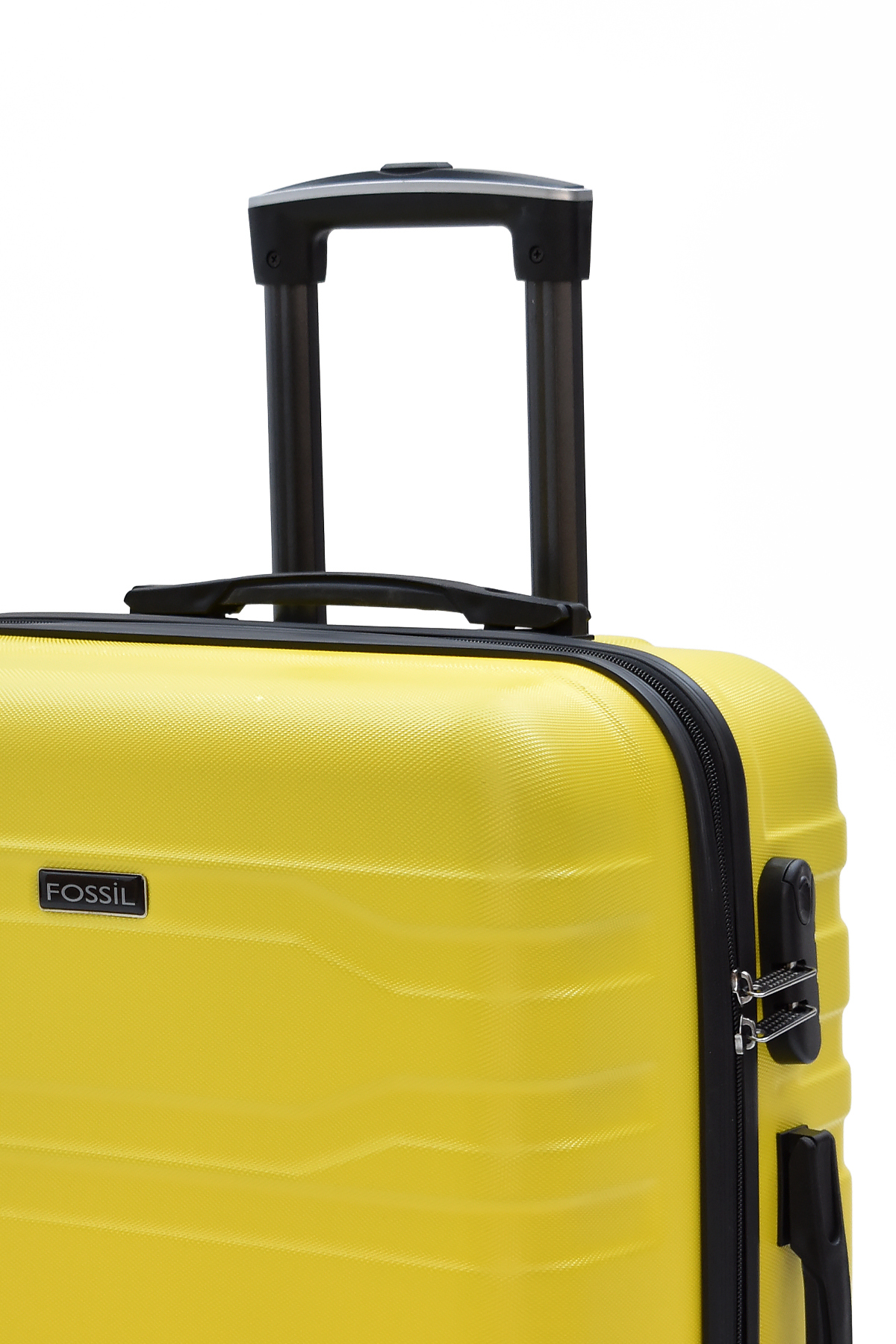 Fossil  Kabin Boy Valiz Sarı 123X – Ultra Hafif, Geniş Hacimli, 360° Sessiz Teker, Darbe Dayanıklı - Görsel 4