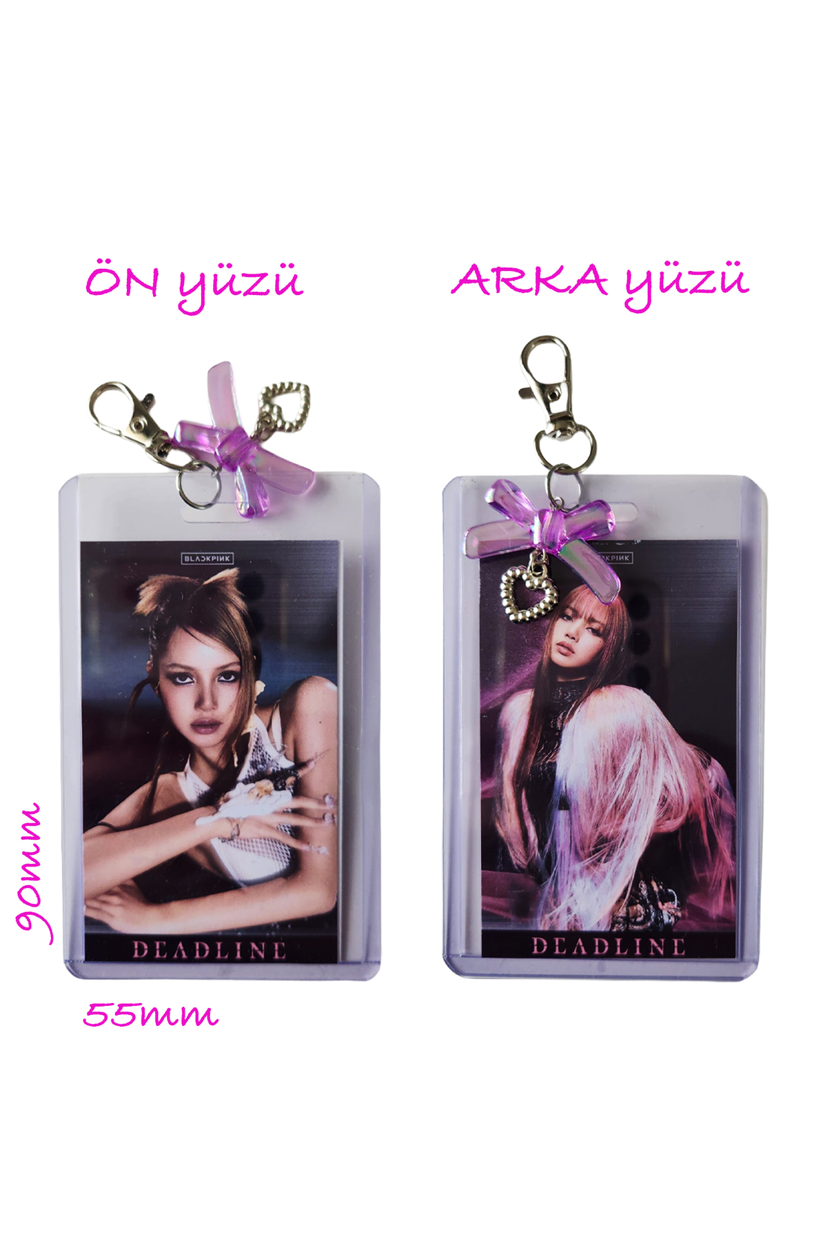 Güneş Kırtasiye Blackpink Deadline Lisa Fotokart Holder PC Kılıfı