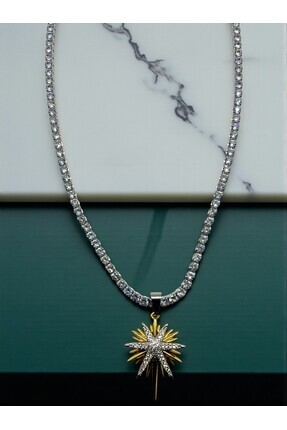 Allurist Jewerly Kutup yıldızı tamtur Çelik Kolye