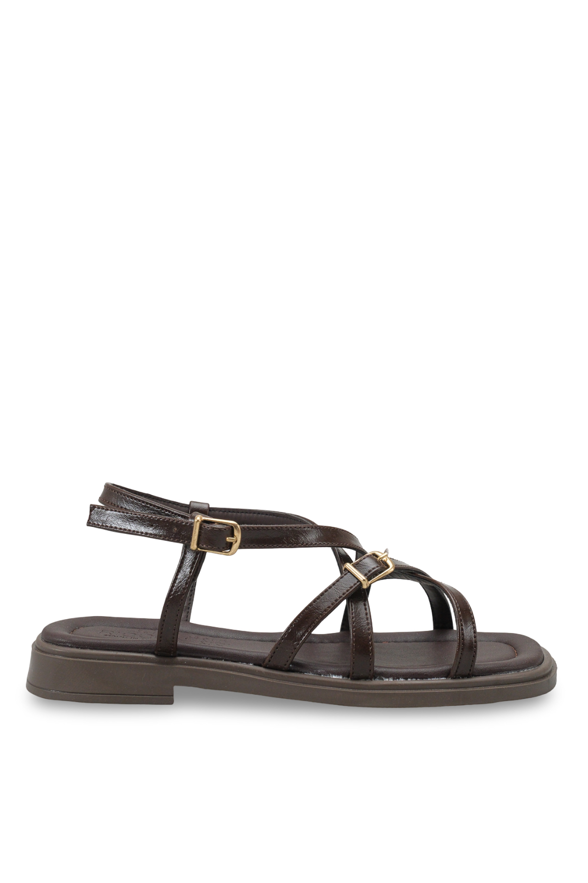 Riccon  Kadın Sandalet 00121002 Kahverengi Rustik - Görsel 6