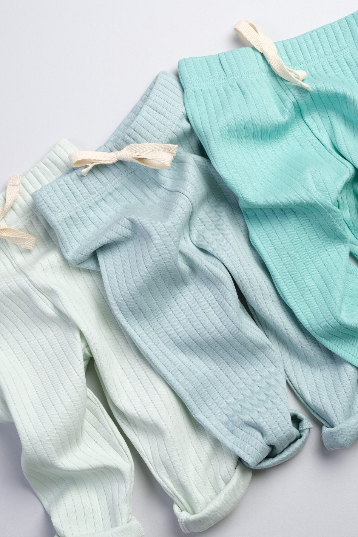 Bondberro 3' lü Set %100 Pamuk Kaşkorse Bebek ve Çocuk Taytı ( Çağla Yeşili - Mat Yeşil - Mint ) fotoğrafı 3 (önizleme)