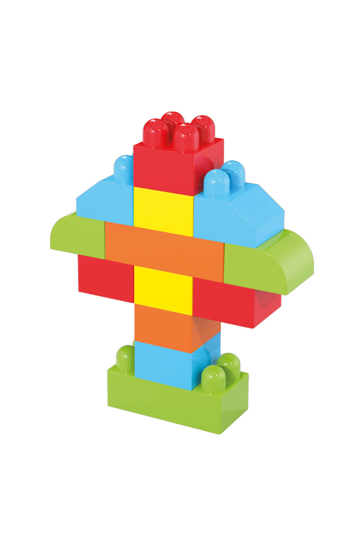 a v d a 92 Parça Çantalı Multi Blok Seti Eğitici Renkli Bloklar Yapı Oyuncağı fotoğrafı 3 (önizleme)