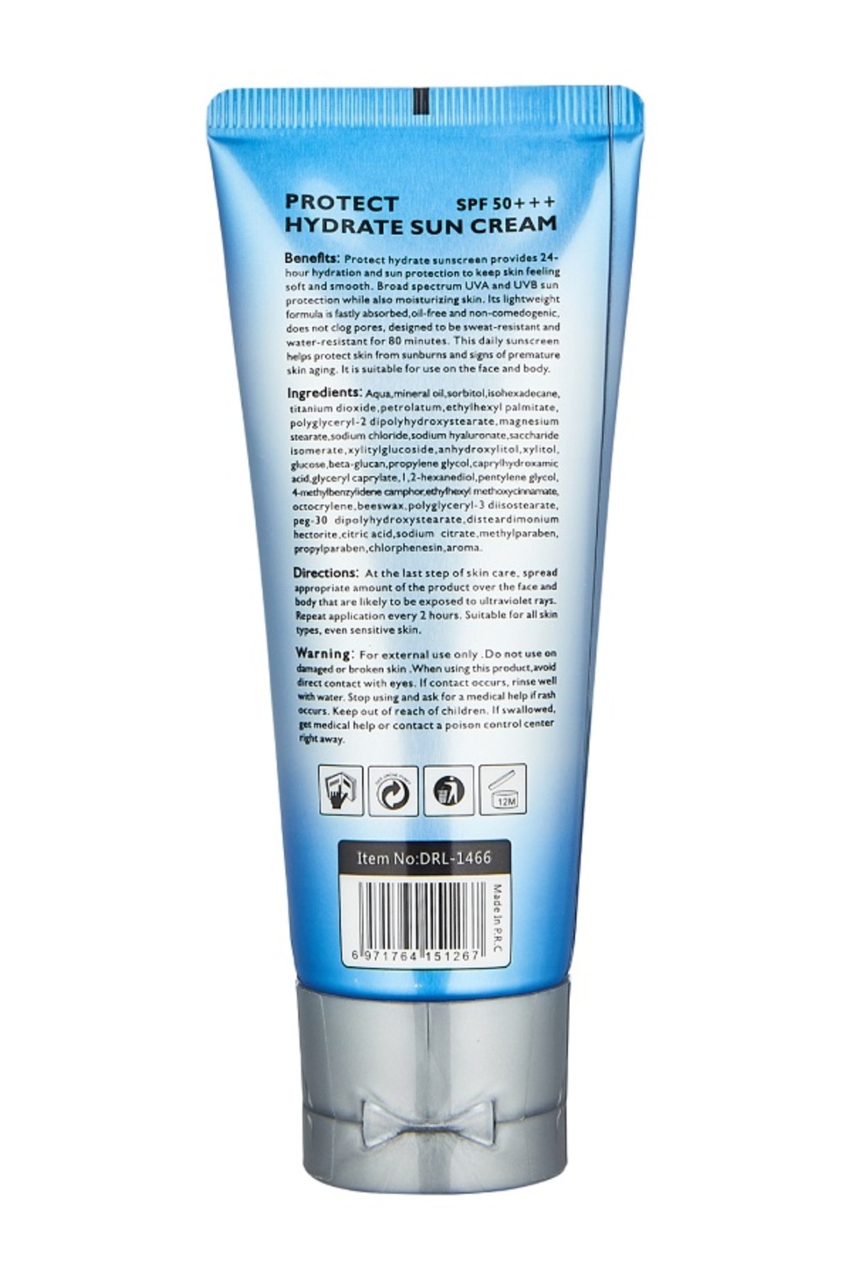 Protect hydrate Sun cream SPF 50 Alo Evera Özlü Yaşlanma Karşıtı Beyazlatıcı Güneş Kremi 60 gm — 5656445656456164 — تصویر 6 از 6