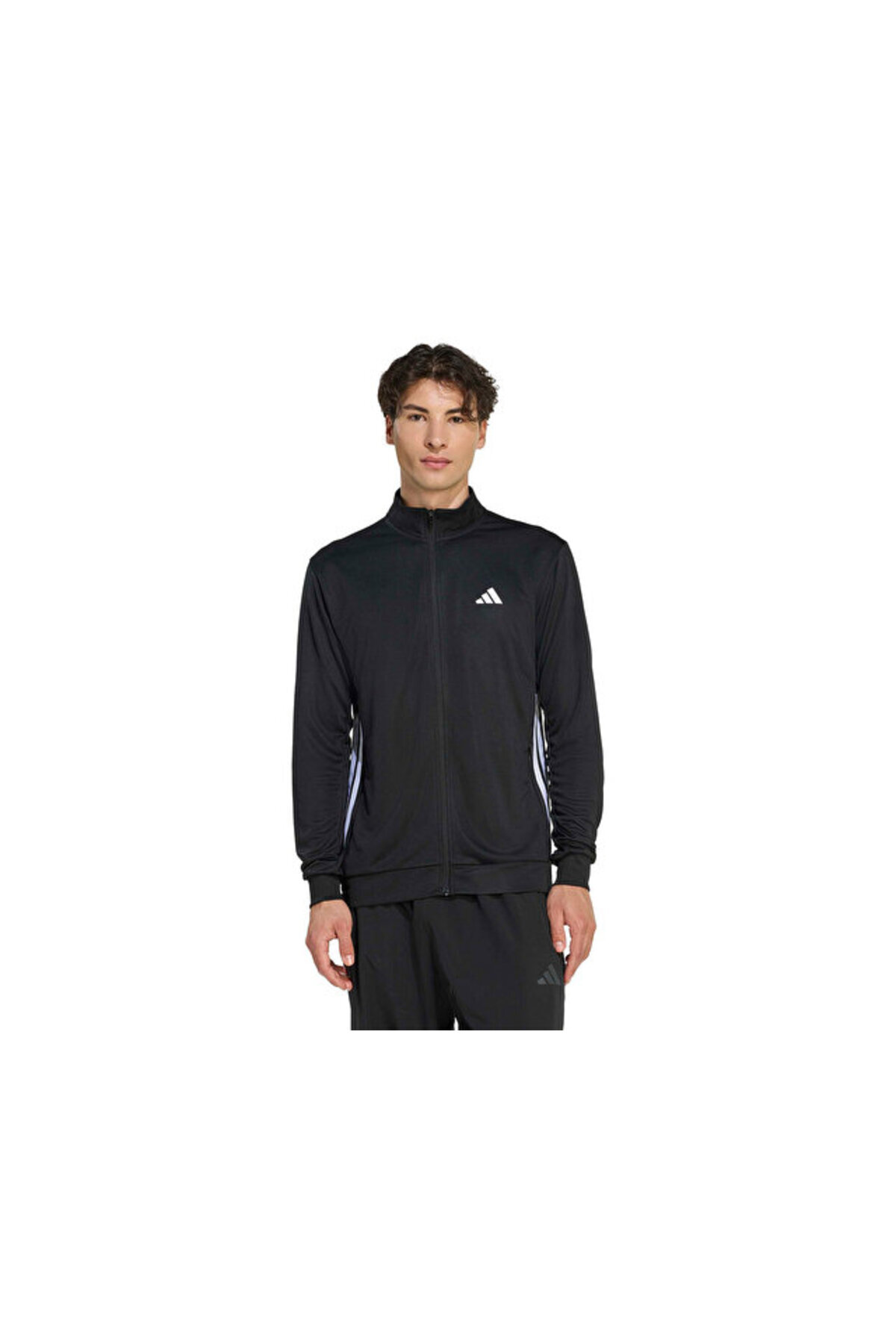adidas We Allset 3S Tt Erkek Futbol Kamp Ceketi KA3481 Siyah