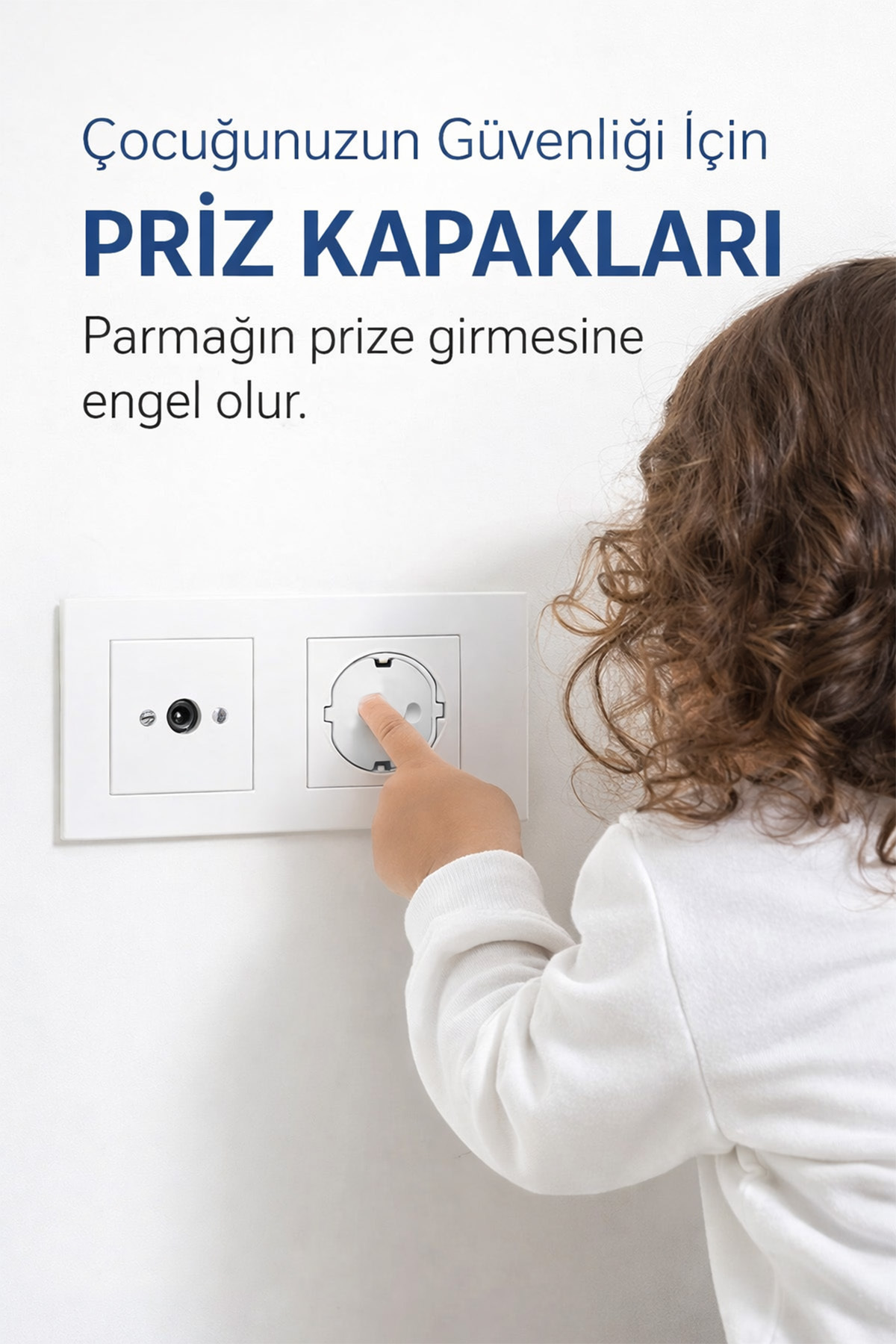 İdeal Baby 1 Adet Priz Kapağı Bebek Çocuk İçin Priz Kapağı Güvenlik Aparatı Evde Güvenlik fotoğrafı 3 (önizleme)